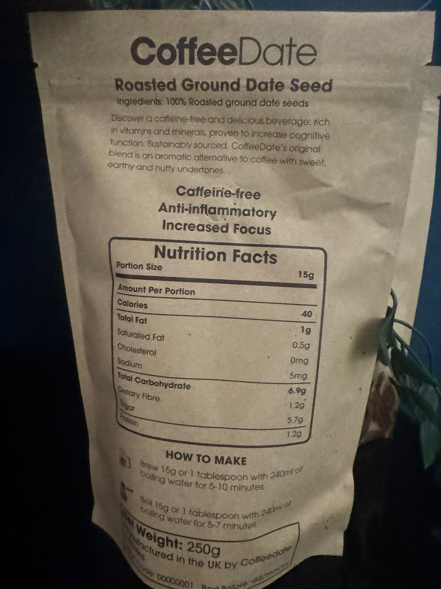 CoffeeDate Original - 250g